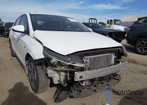 2017 Hyundai Ioniq Hybrid Sel z USA, uszkodzony, nr VIN KMHC75LC2HU040298